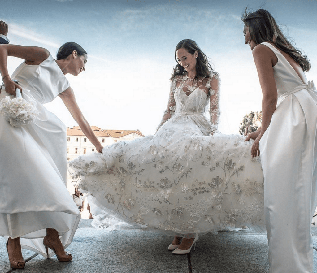 Невеста в италии