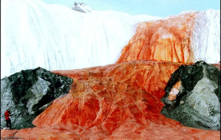 Кровавый водопад. Фото: Meteoprog