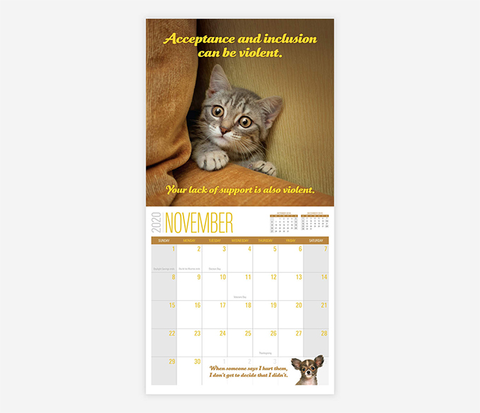 Дизайнер Шон Теджаратчи выпустил календарь с котятами - Chance for Traveller