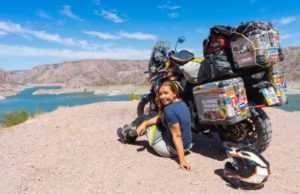 Украинка Анна Гречишкина три года назад отправилась в кругосветное путешествие на мотоцикле, которое назвала «I have a dream»
