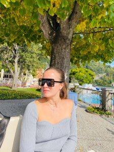 Евгения Тимошенко на Villa d'Este