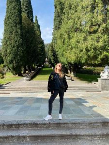 Юлия Криницкая на Villa d'Este