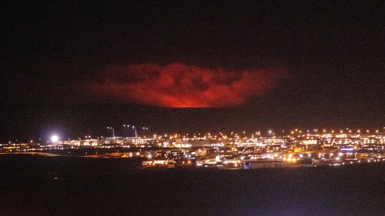 вулкан Исландия